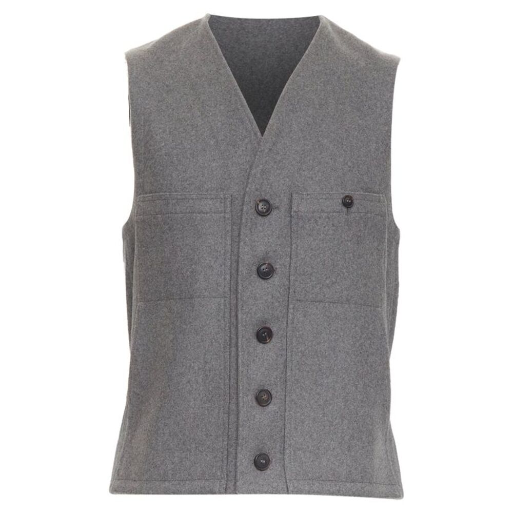 Lemaire Virgin Wool Felt Waist Coat Vest